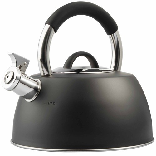 Vonshef black stovetop kettle - black,